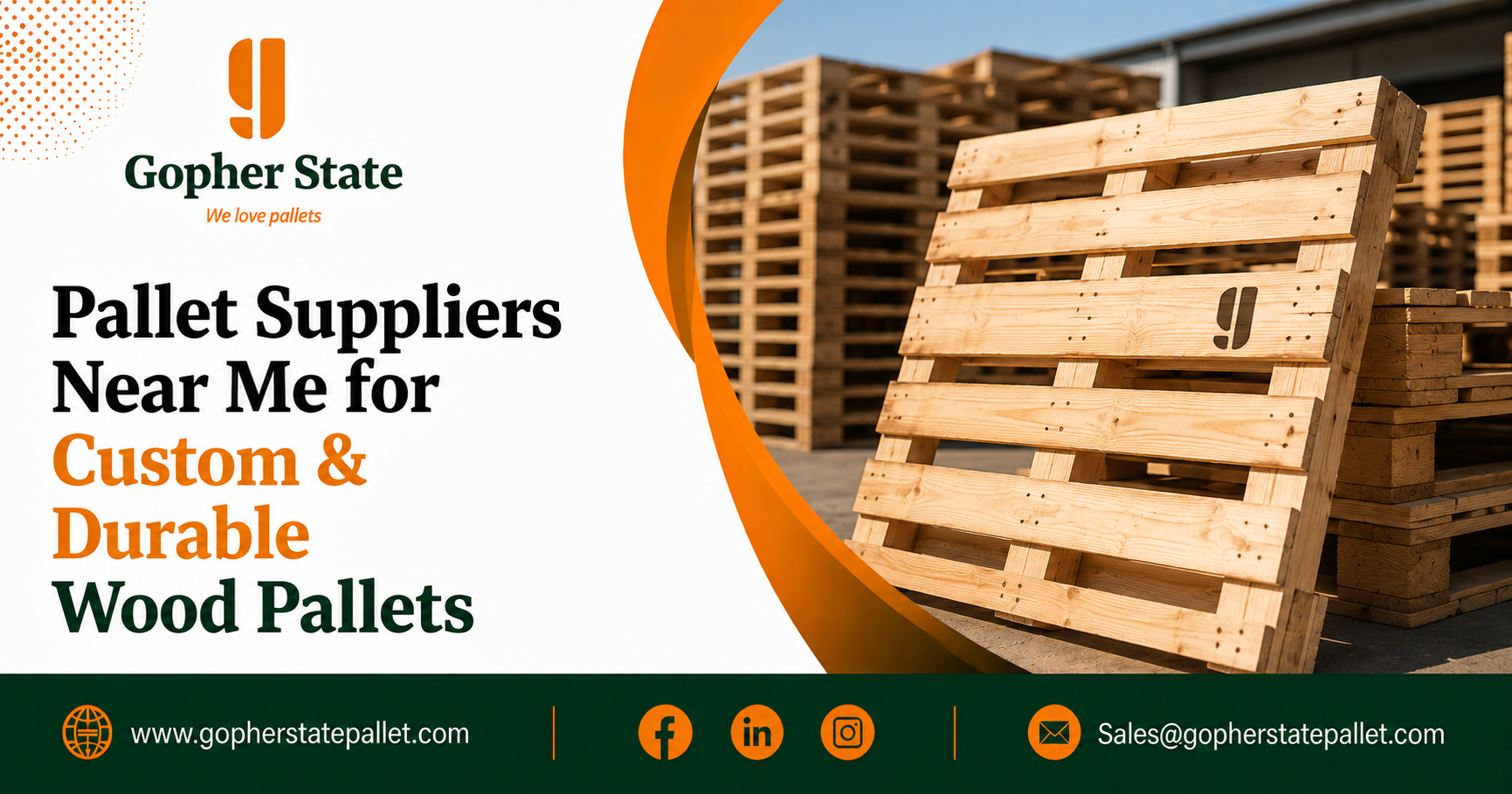 Pallet Suppliers Near Me for Custom Durable Wood Pallets